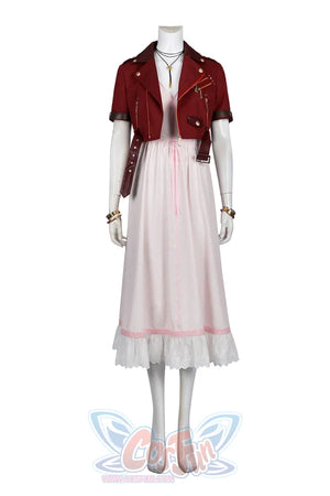 Final Fantasy Vii Rebirth Ff7R Aerith Gainsborough Cosplay Costume C08876 Women / Costume-Xs