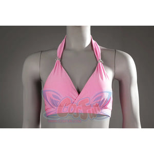 Final Fantasy Vii Rebirth Ff7R Aerith Gainsborough Cosplay Costume Swimsuit C08962 Costumes