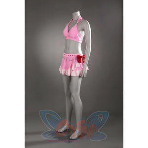Final Fantasy Vii Rebirth Ff7R Aerith Gainsborough Cosplay Costume Swimsuit C08962 Costumes
