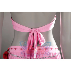 Final Fantasy Vii Rebirth Ff7R Aerith Gainsborough Cosplay Costume Swimsuit C08962 Costumes