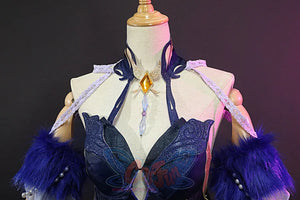 Genshin Impact Ningguang Orchid’s Evening Gown Cosplay Costume C00976 Costumes