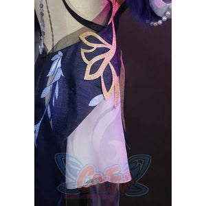 Genshin Impact Ningguang Orchid’s Evening Gown Cosplay Costume C00976 Costumes