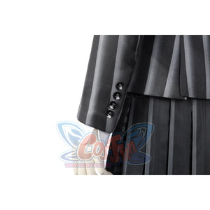 Wednesday Addams Cosplay Costume C07057 Costumes
