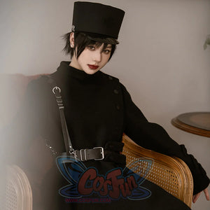 Winter Mid-length Slim Woolen Coat