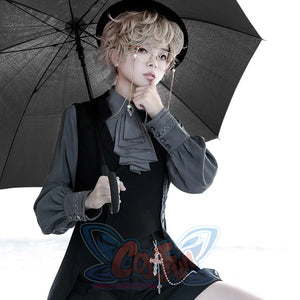 PRE-SALE Medieval Vintage Little Prince Irregular Long Vest S22494