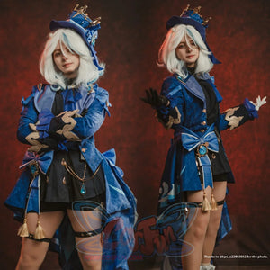 【Ready To Ship】Genshin Impact Black/White Furina Hydro Archon Cosplay Costume C08735 Aaa Costumes