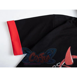 【PRE-SALE】COSFUN Original Little Demon Cosplay Short Sleeve Hooded Sweatshirt A00015 Sweatshirt