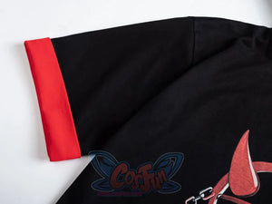 【PRE-SALE】COSFUN Original Little Demon Cosplay Short Sleeve Hooded Sweatshirt A00015 Sweatshirt