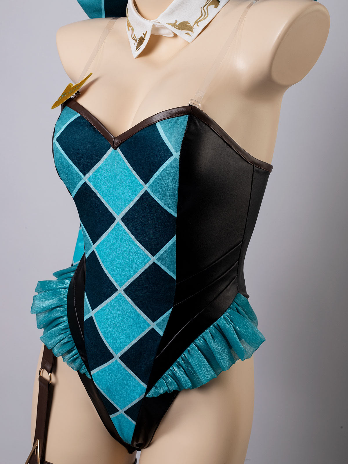 PRE-SALE Genshin Impact Lynette Cosplay Derivative Bodysuit Swimsuit FY0019