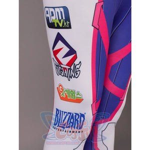 Overwatch Ow D.va Hana Song Cosplay Costumes Mp003611