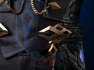 Genshin Impact Fatui Harbinger The Captain Il Capitano Cosplay Costume C09227 AAA Costumes