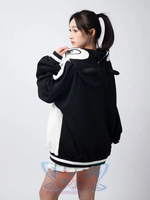 Cosfun Original Cartoon Mouse Cosplay Full Zip Hoodie A00001 Sweatshirt