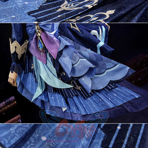 Genshin Impact White Furina Hydro Archon Cosplay Costume C08735 AAA Costumes