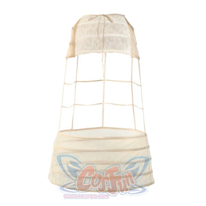 Rococo Duchess Summer Basil French Vintage Long Train Skirt