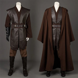 【READY TO SHIP】Star Wars:Episode II-Attack of the Clones Anakin Skywalker Cosplay Costume C08387 Costumes