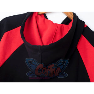 【PRE-SALE】COSFUN Original Original Spider Theme Cosplay Short Sleeve Hooded Sweatshirt A00014 Sweatshirt