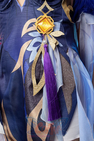 Genshin Impact Ningguang Orchid’s Evening Gown Cosplay Costume C00976 Costumes