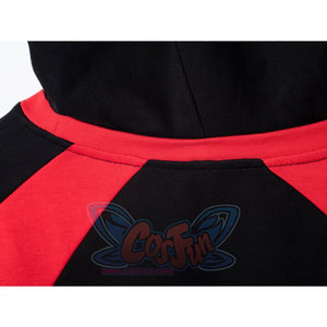 【PRE-SALE】COSFUN Original Original Spider Theme Cosplay Short Sleeve Hooded Sweatshirt A00014 Sweatshirt