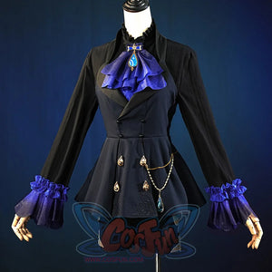 Genshin Impact White Furina Hydro Archon Cosplay Costume C08735 AAA Costumes