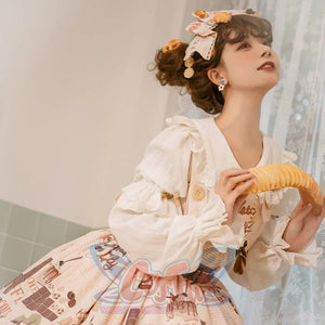 Chocolate Daily Sweet and Lovely Lolita Short Sleeve Shirt