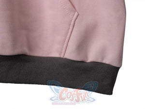 Cosfun Original Dreamy Melody Pink Cosplay Full Zip Hoodie A00007 Sweatshirt