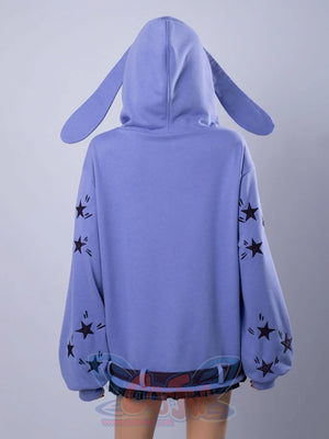 【Ready To Ship + Free Shipping】Cosfun Original Purple Bunny Zootopia Judy Derivative Hoodie