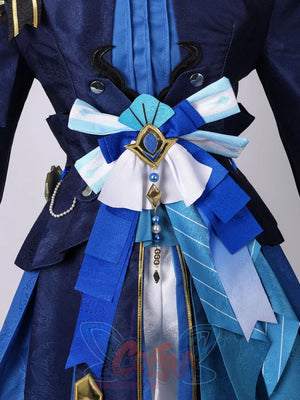 Genshin Impact Xingqiu Bamboo Rain Outfit Cosplay Costume C09028E Costumes