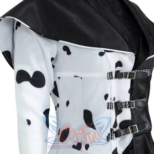 Movie Cruella Estella Cruella De Vil Cosplay Costume C00687 Costumes