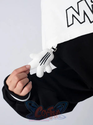 Cosfun Original Cartoon Mouse Cosplay Full Zip Hoodie A00001 Sweatshirt