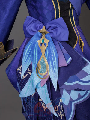 Genshin Impact Black Furina Hydro Archon Cosplay Costume C08739E B Costumes