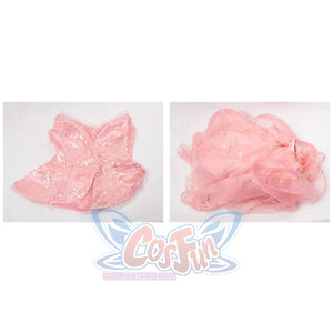 Formal Dress Cosplay Costume Dreamy Pink Strapless Ball Gown FY0144 Costumes
