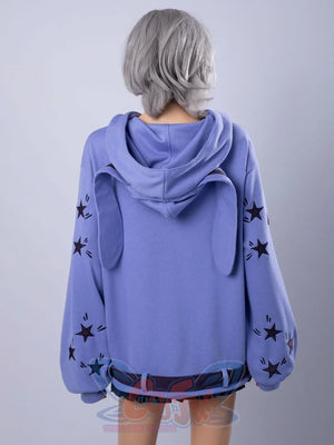 【Ready To Ship + Free Shipping】Cosfun Original Purple Bunny Zootopia Judy Derivative Hoodie
