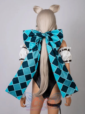 Genshin Impact Lynette Cosplay Derivative Bodysuit Swimsuit Fy0019 Costumes