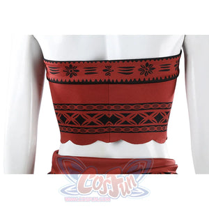 Moana Cosplay Costume Polynesian Princess Adventure Outfit N09954