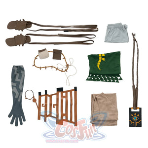 The Legend Of Zelda: Tears The Kingdom Link Cosplay Costume C07826 Costumes