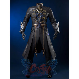 Genshin Impact Fatui Harbinger The Captain Il Capitano Cosplay Costume C09227 AAA Costumes