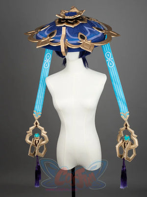 Genshin Impact Scaramouche Wanderer Cosplay Costume - angle 32