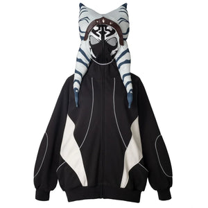 【PRE-SALE】COSFUN Original Galaxy Warriors Cosplay Full Zip Hoodie A00012 S Sweatshirt