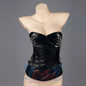 COSFUN Original Vintage Black Chain Strapless Corset Vest FAN0022 Sweatshirt