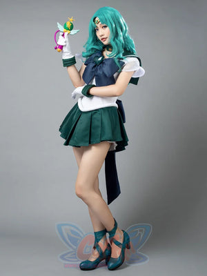 Sailor Super S Film Neptune Michiru Kaioh Michell Cosplay Costumes Mp001404