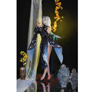 Genshin Impact Shenhe Cosplay Costume C08797 A Costumes