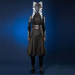 【READY TO SHIP】The Mandalorian Ahsoka Tano Cosplay Costume N08589 Costumes