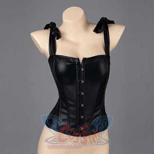 COSFUN Original Retro Vintage Medieval Black Corset Vest FAN0021 Sweatshirt