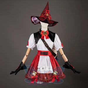 Genshin Impact Klee Blossoming Starlight Cosplay Costume C08336E Costumes