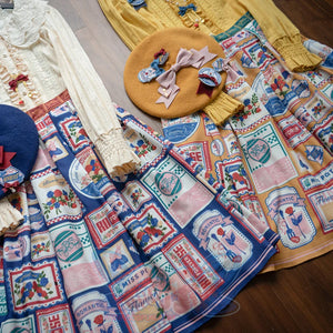 American Style Vintage Daily Lolita Skirt - cosfun