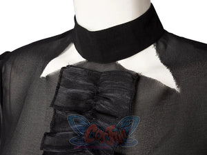 2021 Movie Cruella Estella De Vil Cosplay Costume Spotted Dress C00621 Costumes