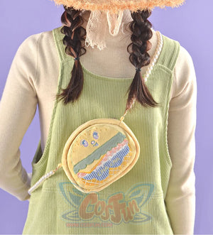 Cartoon Hamburger Mini Cute Coin Purse