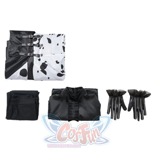 Movie Cruella Estella Cruella De Vil Cosplay Costume C00687 Costumes