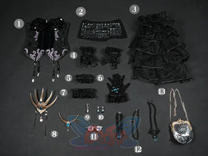 Pre- Sale Identity V Female Dancer Margaretha Zelle Kroto Cosplay Costume C09087 Costumes