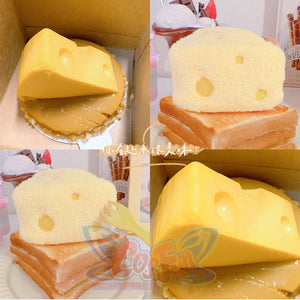 Lolita Cheese and Bear Sliced Bread Bag and Hairband Sets S22556